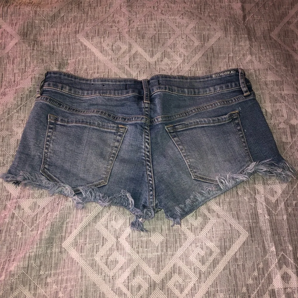 Bullhead Black Denim Shorts